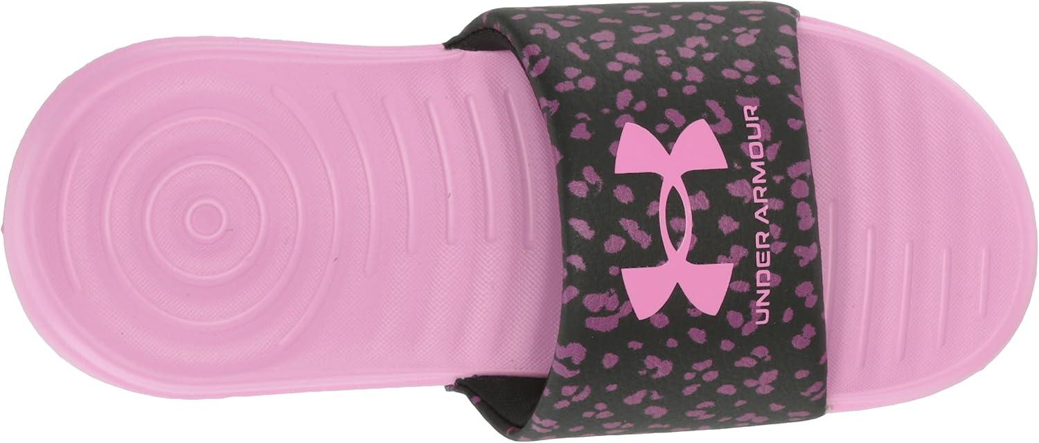 imageUnder Armour UnisexChild Ansa Graphic Slide Sandal603 Island OrchidMystic MagentaIsland Orchid