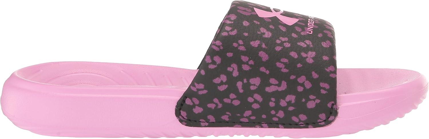imageUnder Armour UnisexChild Ansa Graphic Slide Sandal603 Island OrchidMystic MagentaIsland Orchid