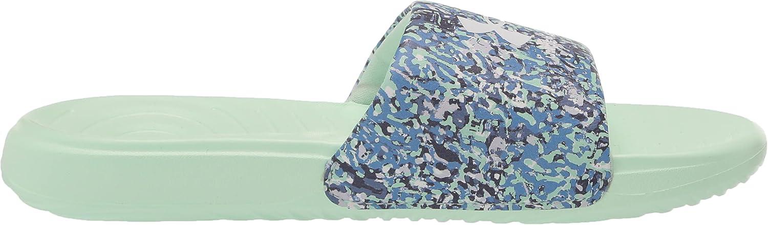 imageUnder Armour UnisexChild Ansa Graphic Slide SandalAqua Foam 301Radar Blue