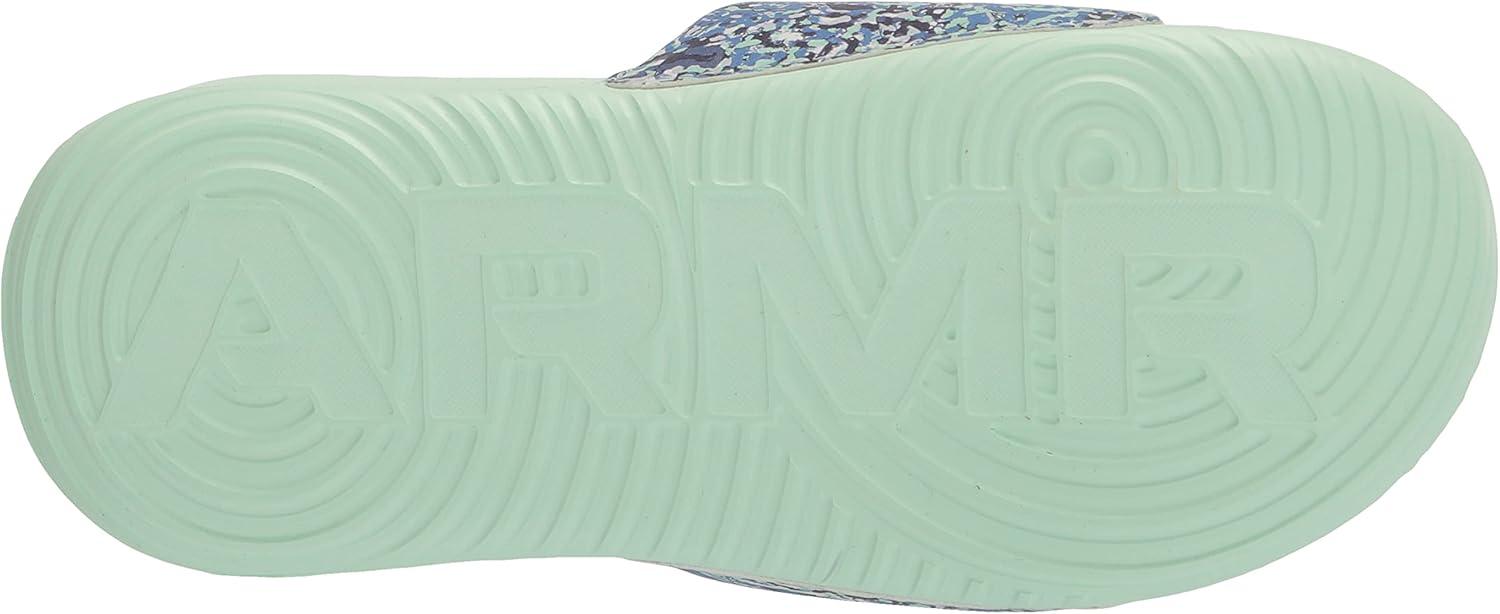 imageUnder Armour UnisexChild Ansa Graphic Slide SandalAqua Foam 301Radar Blue
