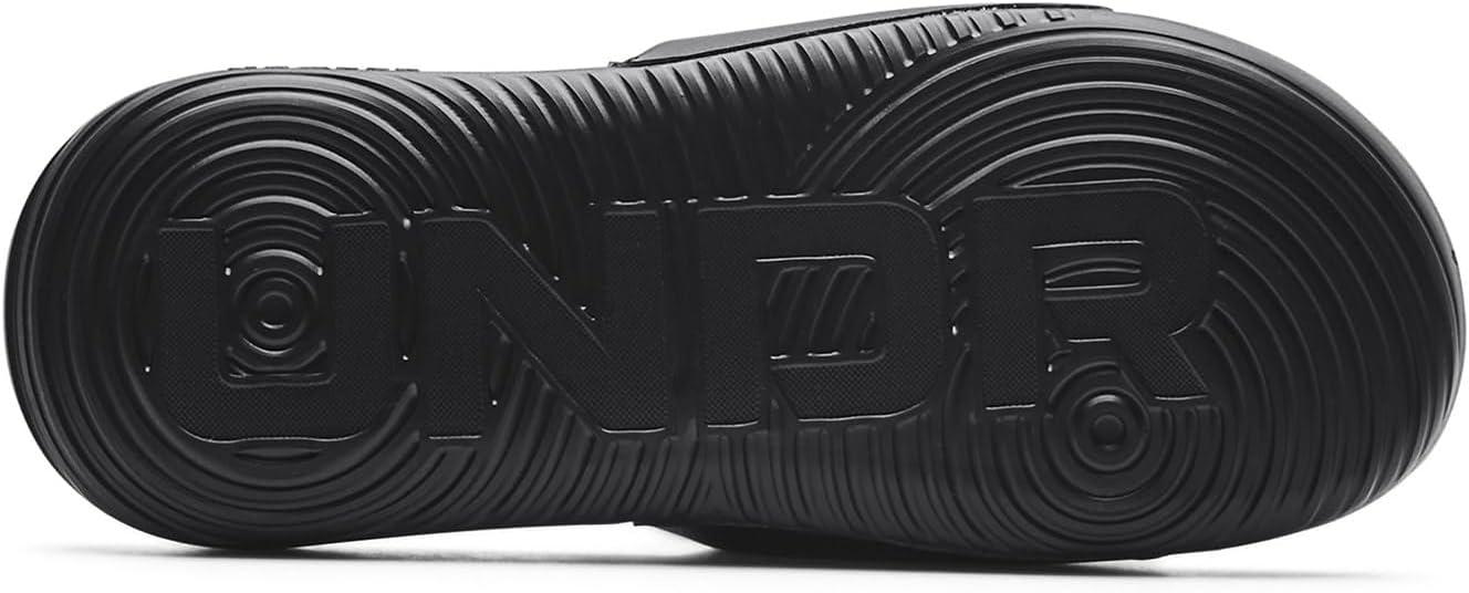 imageUnder Armour UnisexChild Ansa Graphic Slide SandalBlack 002Electro Pink