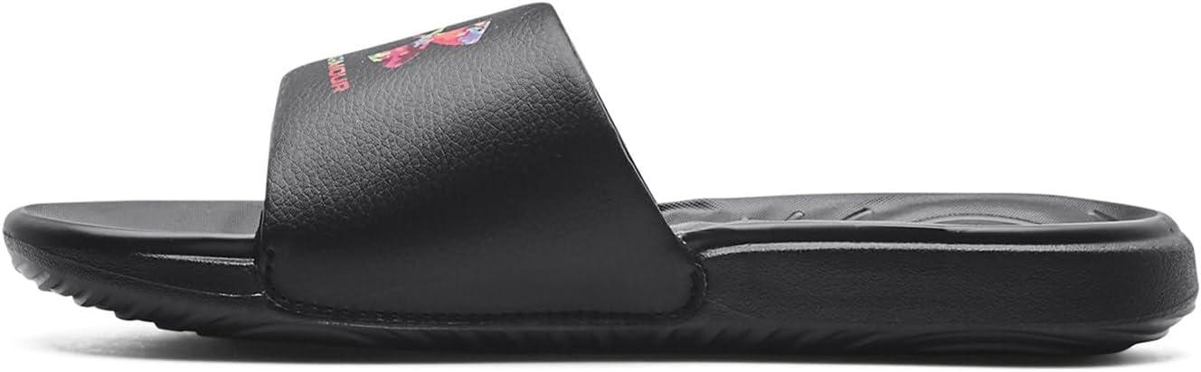 imageUnder Armour UnisexChild Ansa Graphic Slide SandalBlack 002Electro Pink