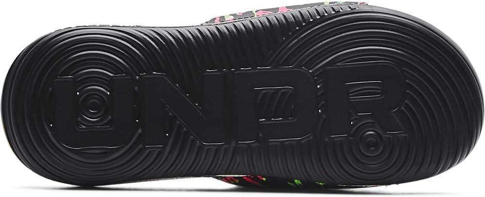 imageUnder Armour UnisexChild Ansa Graphic Slide SandalBlack 005Purple Switch