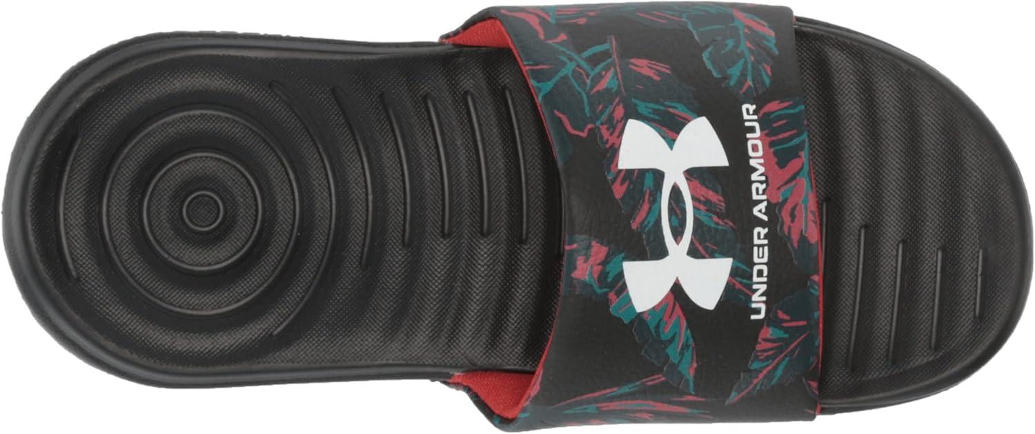 imageUnder Armour UnisexChild Ansa Graphic Slide SandalBlack 006White