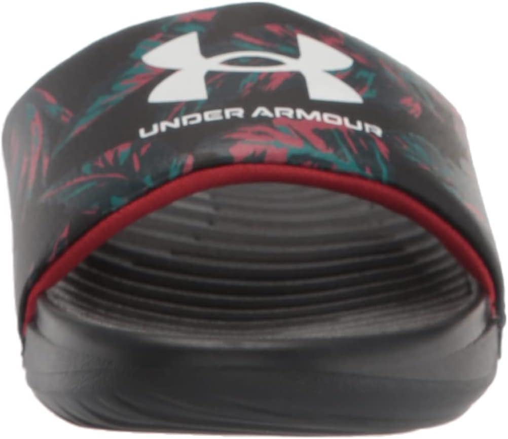 imageUnder Armour UnisexChild Ansa Graphic Slide SandalBlack 006White