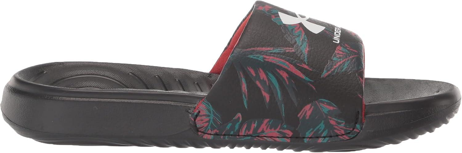 imageUnder Armour UnisexChild Ansa Graphic Slide SandalBlack 006White
