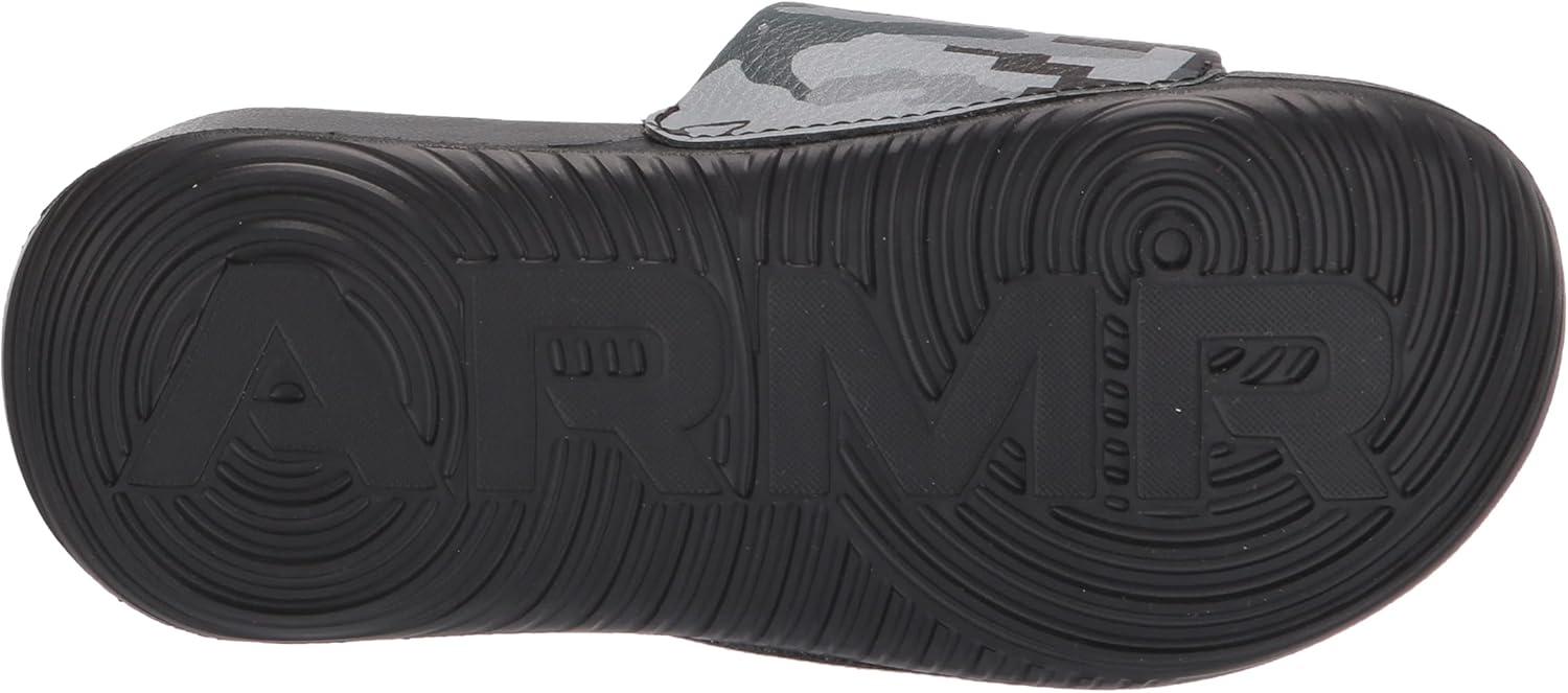 imageUnder Armour UnisexChild Ansa Graphic Slide SandalBlackSteelWhite