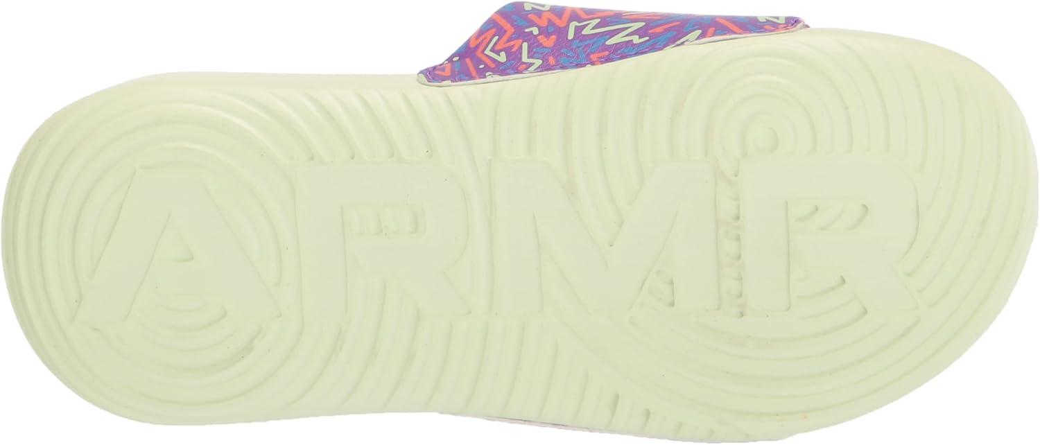 imageUnder Armour UnisexChild Ansa Graphic Slide SandalMega Magenta 501Black