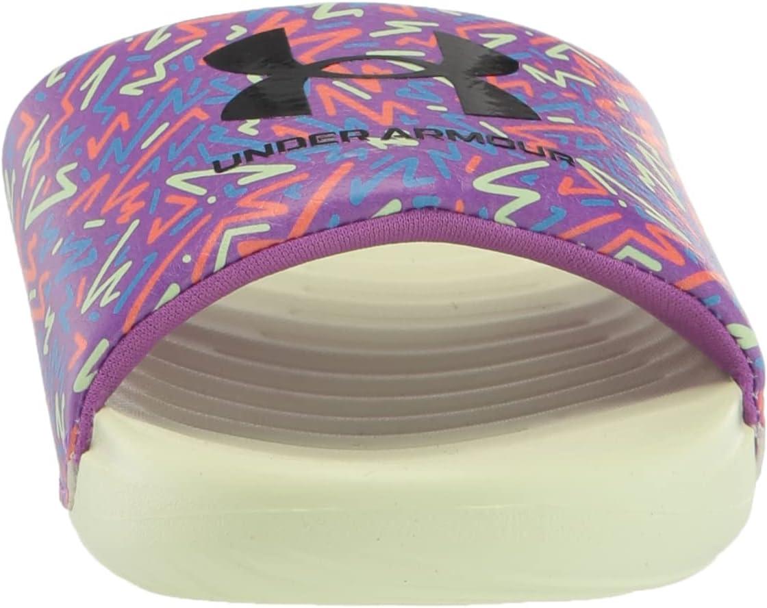 imageUnder Armour UnisexChild Ansa Graphic Slide SandalMega Magenta 501Black