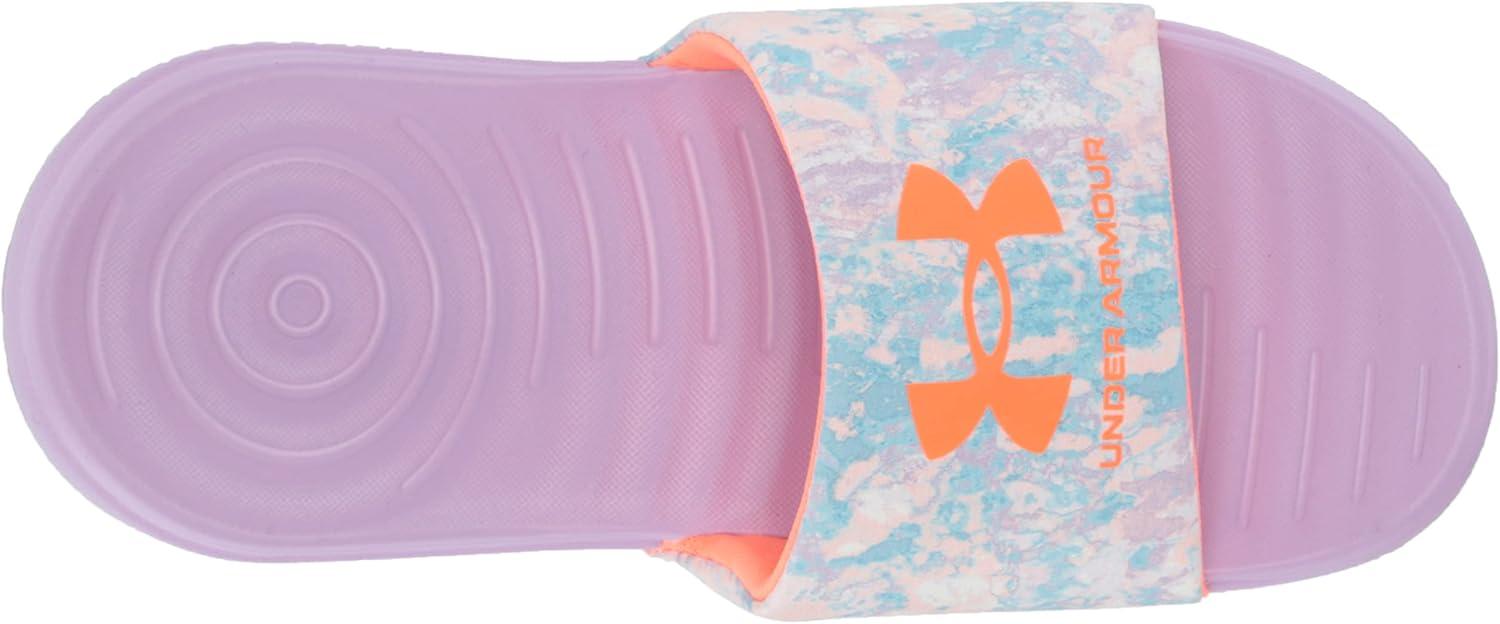 imageUnder Armour UnisexChild Ansa Graphic Slide SandalOctane 500Electric Tangerine