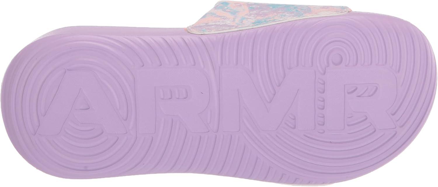 imageUnder Armour UnisexChild Ansa Graphic Slide SandalOctane 500Electric Tangerine