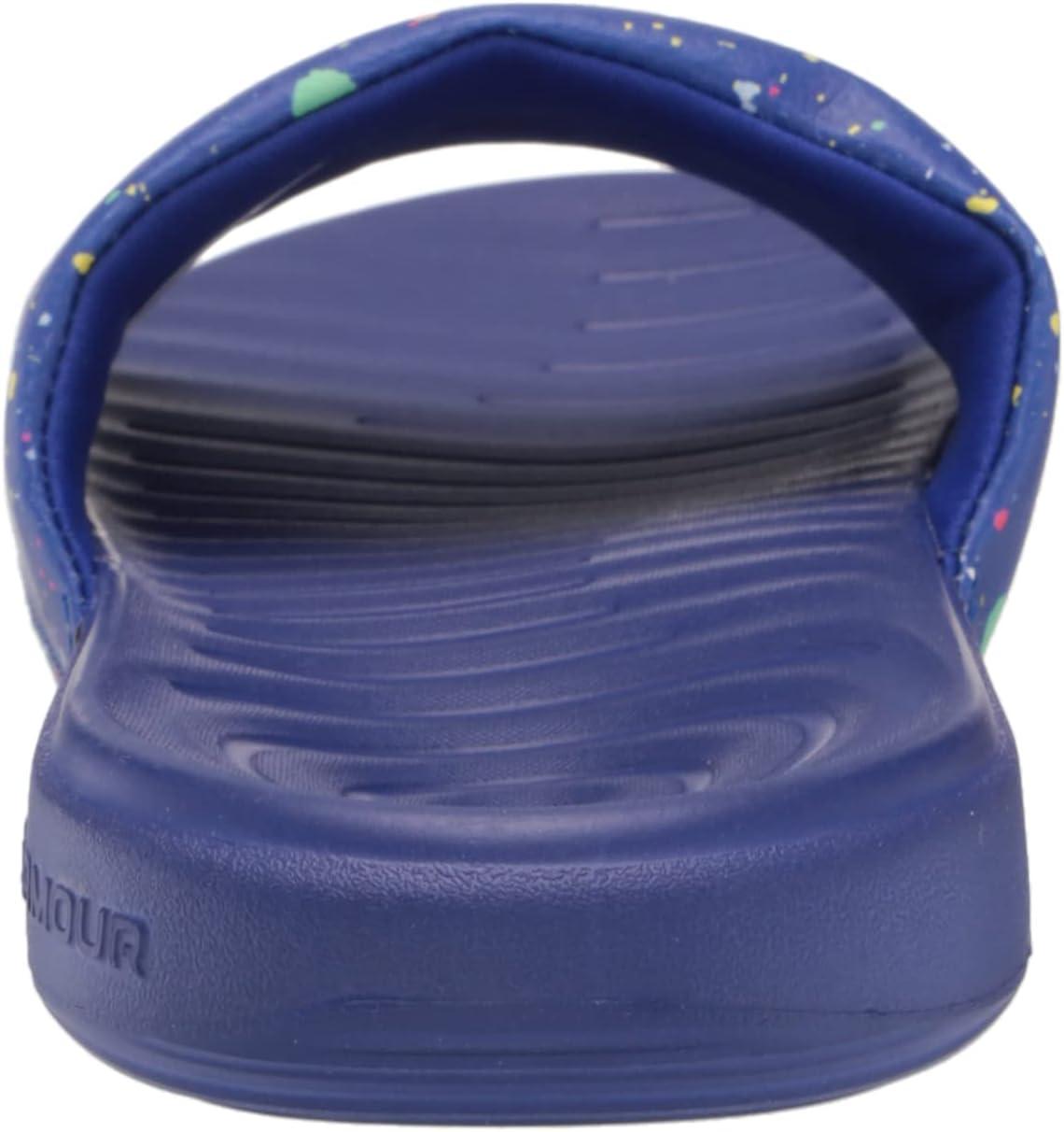 imageUnder Armour UnisexChild Ansa Graphic Slide SandalUltra Indigo 500Ultra Indigo