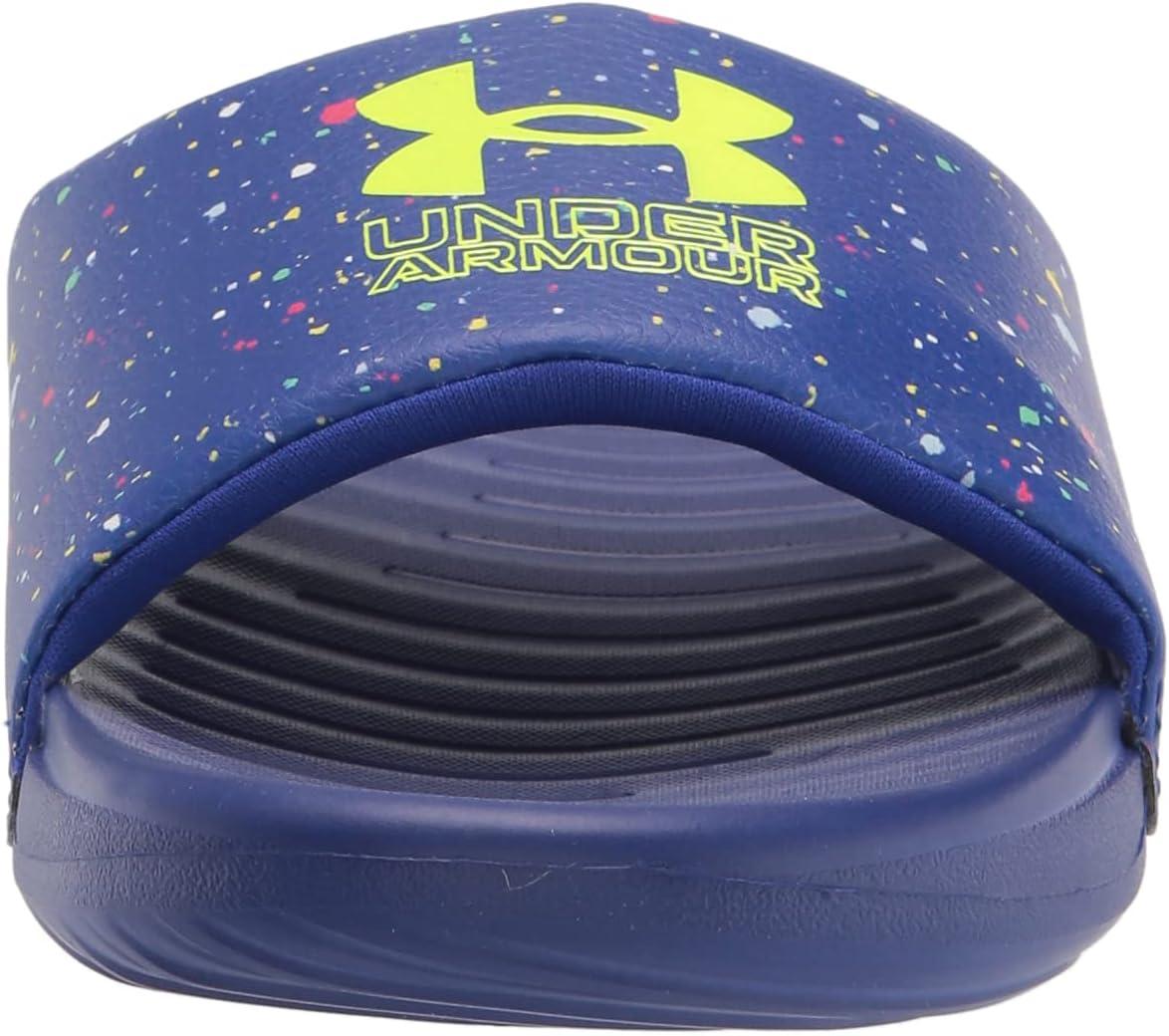 imageUnder Armour UnisexChild Ansa Graphic Slide SandalUltra Indigo 500Ultra Indigo
