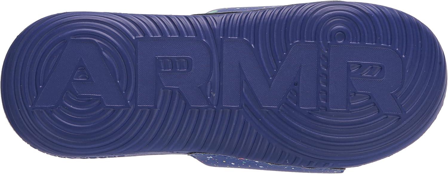 imageUnder Armour UnisexChild Ansa Graphic Slide SandalUltra Indigo 500Ultra Indigo