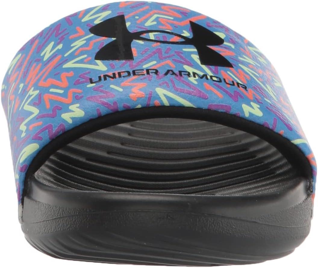 imageUnder Armour UnisexChild Ansa Graphic Slide SandalWater 402Black