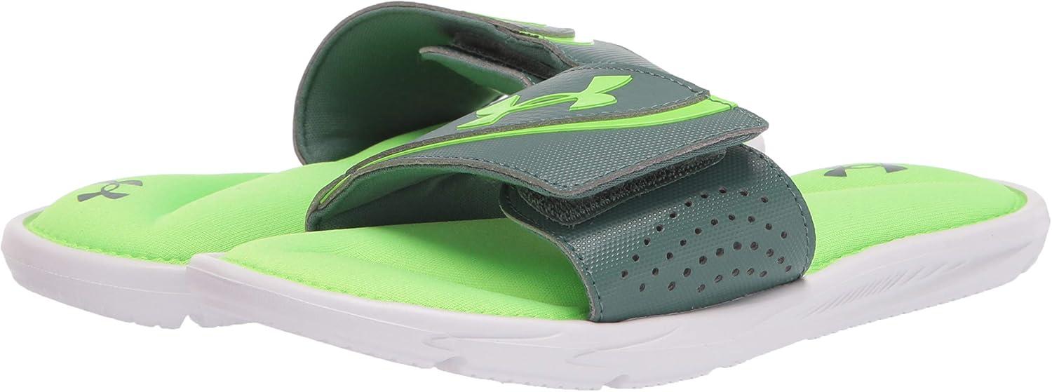 imageUnder Armour UnisexChild Ignite Vi Sl SandalWhite 103Toddy Green