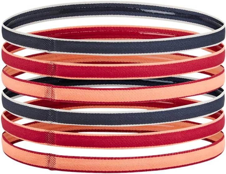 imageUnder Armour Womens Mini Athletic Headbands 6Pack044 Downpour Gray  Chakra  Gray Mist