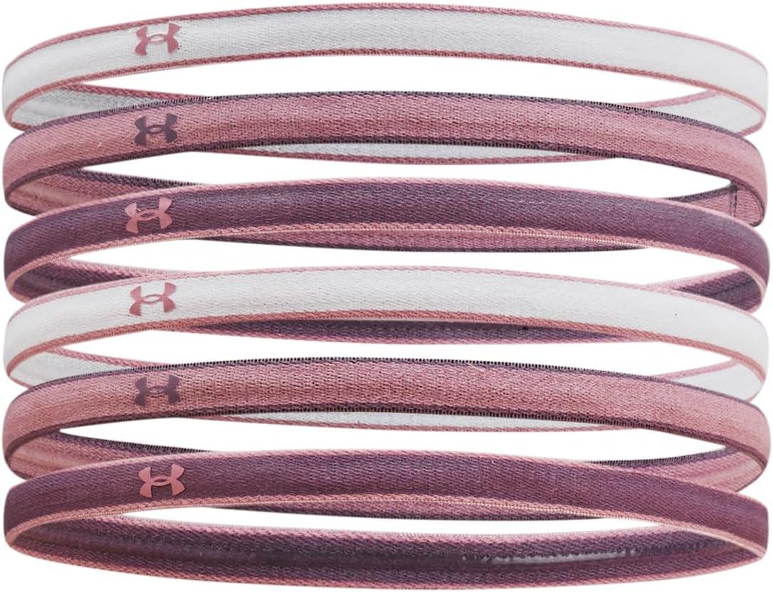 imageUnder Armour Womens Mini Athletic Headbands 6Pack697 Pink Elixir  Misty Purple  Misty Purple