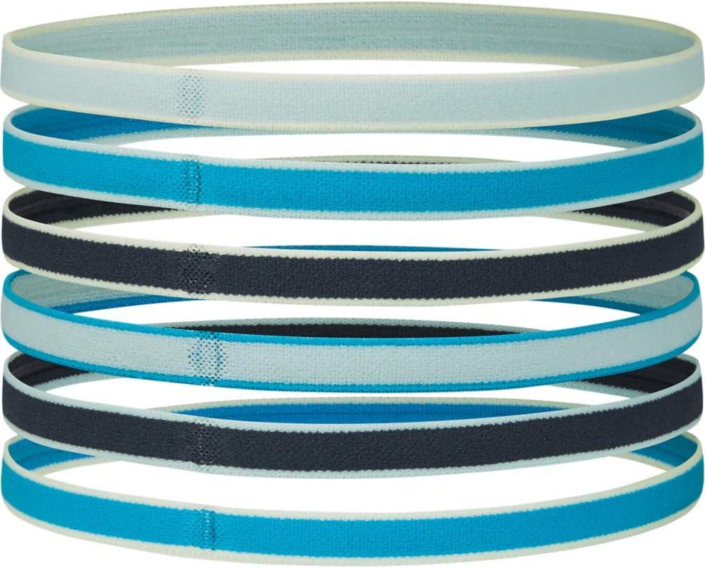 imageUnder Armour Womens Mini Athletic Headbands 6PackEquator Blue 417Seaglass Blue