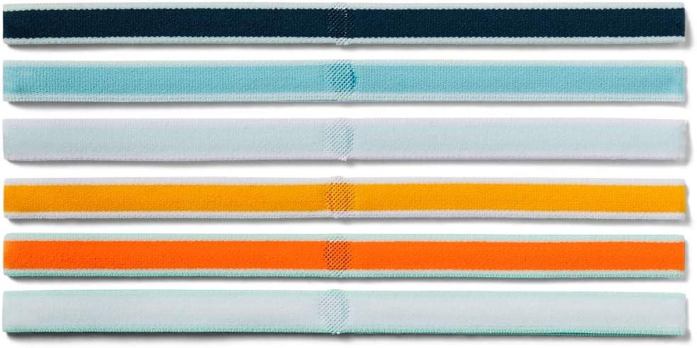 imageUnder Armour Womens Mini Athletic Headbands 6PackTrue Ink 918Rift Blue