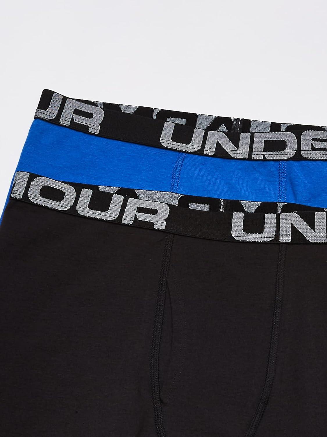 imageUnder Armour boys Charged Stretch Boxer Jock Lightweight ampamp Smooth Stretch FitUltra Blue