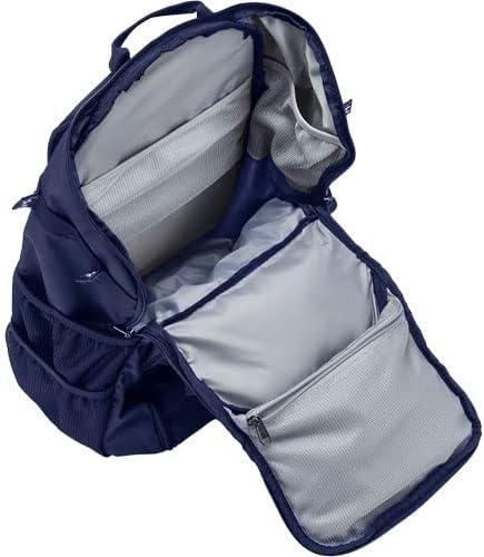 imageUnder Armour mens Yard Baseball Backpack  Black 001White  One SizeMidnight Navy 410White