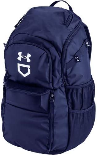 imageUnder Armour mens Yard Baseball Backpack  Black 001White  One SizeMidnight Navy 410White