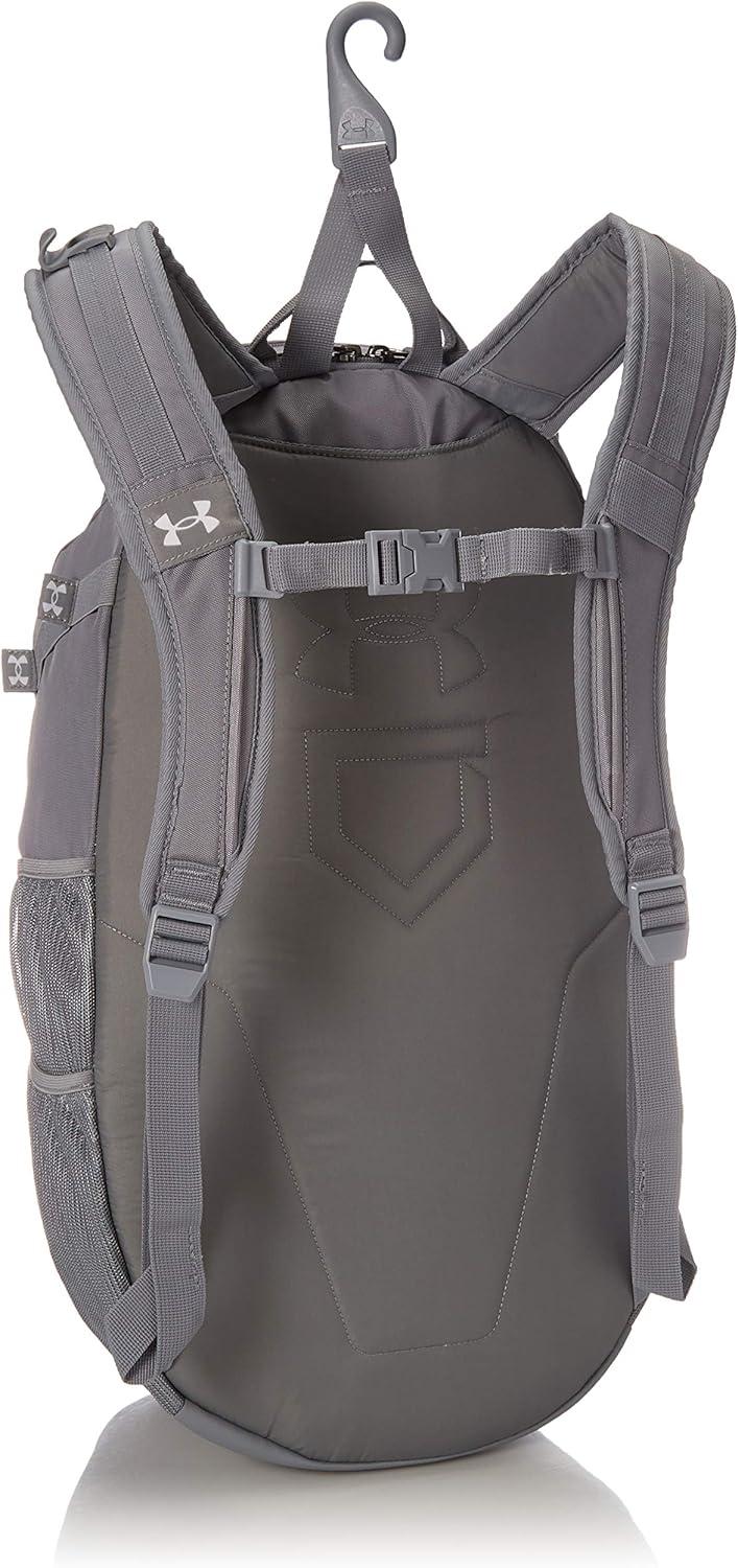 imageUnder Armour mens Yard Baseball Backpack  Black 001White  One SizeSteel 035White