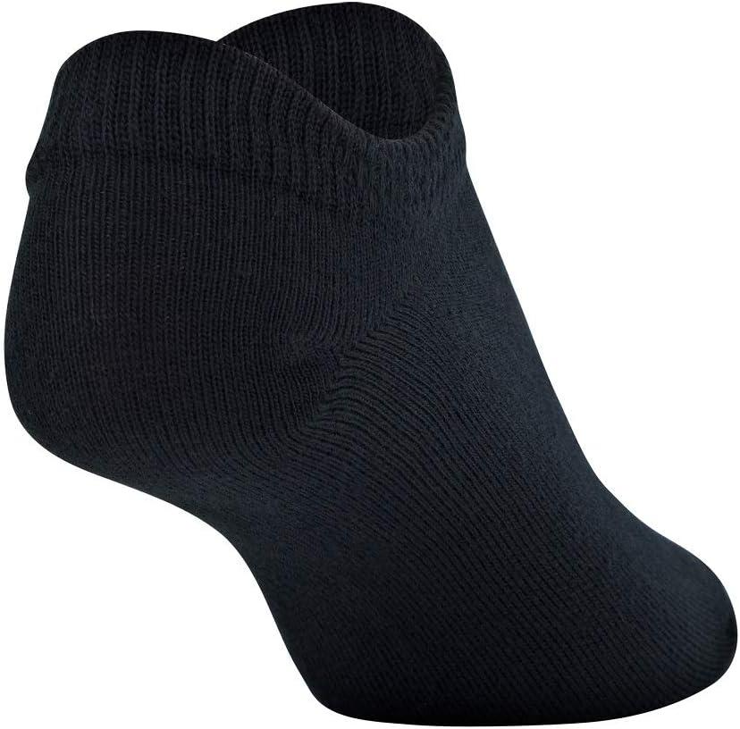 imageUnder Armour unisexchild Essential 20 Lightweight No Show Socks 6pairsSocksBlack Penta Pink Assorted