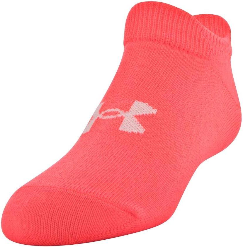 imageUnder Armour unisexchild Essential 20 Lightweight No Show Socks 6pairsSocksBlitz RedAssorted