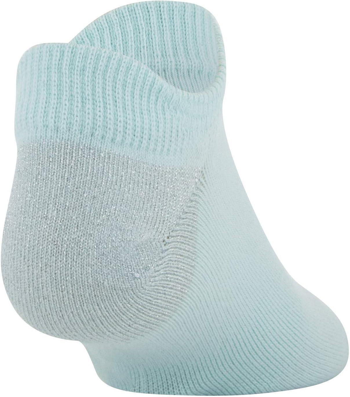 imageUnder Armour unisexchild Essential 20 Lightweight No Show Socks 6pairsSocksBlueWhite Assorted