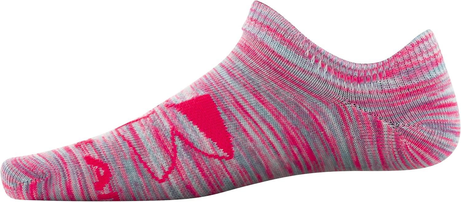 imageUnder Armour unisexchild Essential 20 Lightweight No Show Socks 6pairsSocksHalogen Blue Assorted