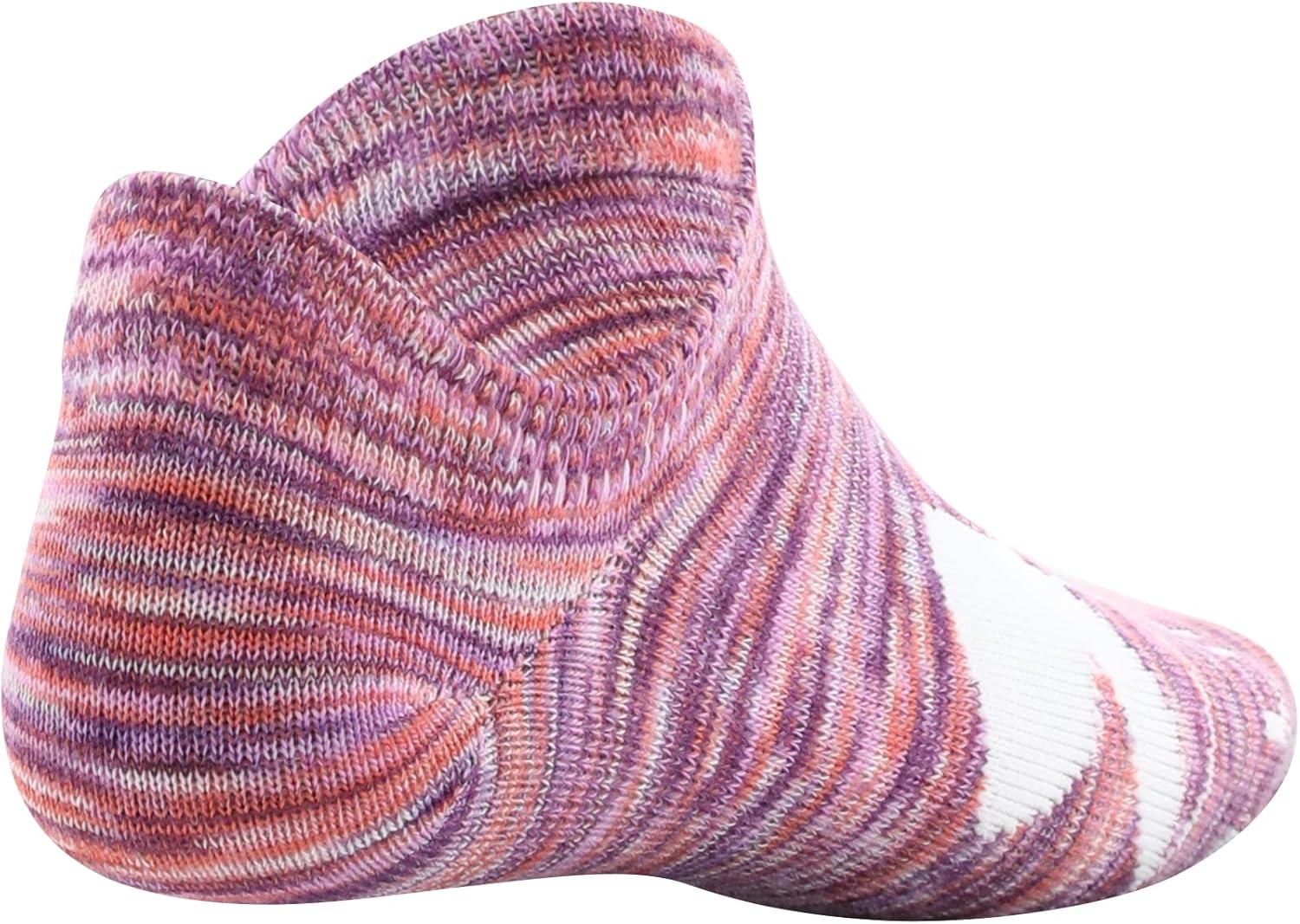 imageUnder Armour unisexchild Essential 20 Lightweight No Show Socks 6pairsSocksJellyfish Purple