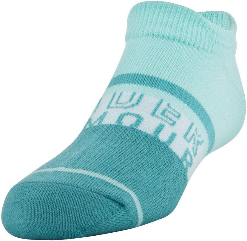 imageUnder Armour unisexchild Essential 20 Lightweight No Show Socks 6pairsSocksNeo TurquoiseAssorted