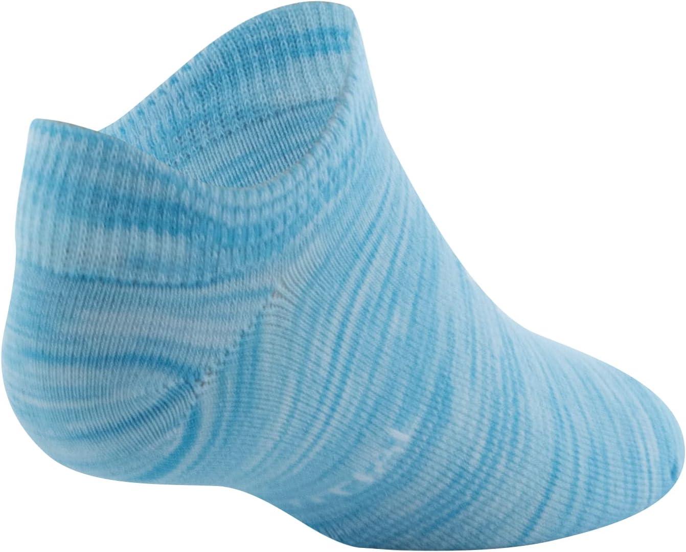 imageUnder Armour unisexchild Essential 20 Lightweight No Show Socks 6pairsSocksOpal BlueWhiteWhite