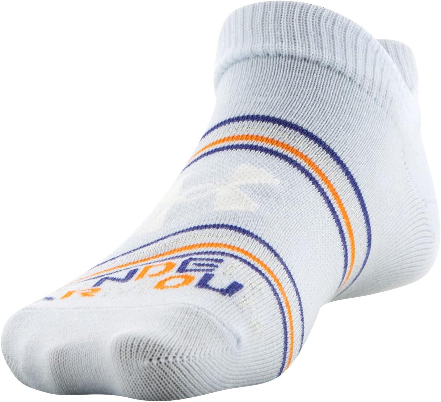 imageUnder Armour unisexchild Essential 20 Lightweight No Show Socks 6pairsSocksOxford Blue Assorted