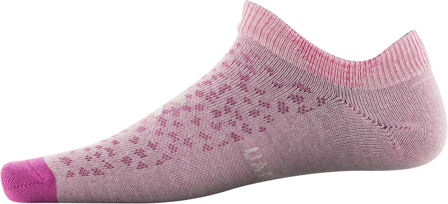 imageUnder Armour unisexchild Essential 20 Lightweight No Show Socks 6pairsSocksPink Sugar Assorted