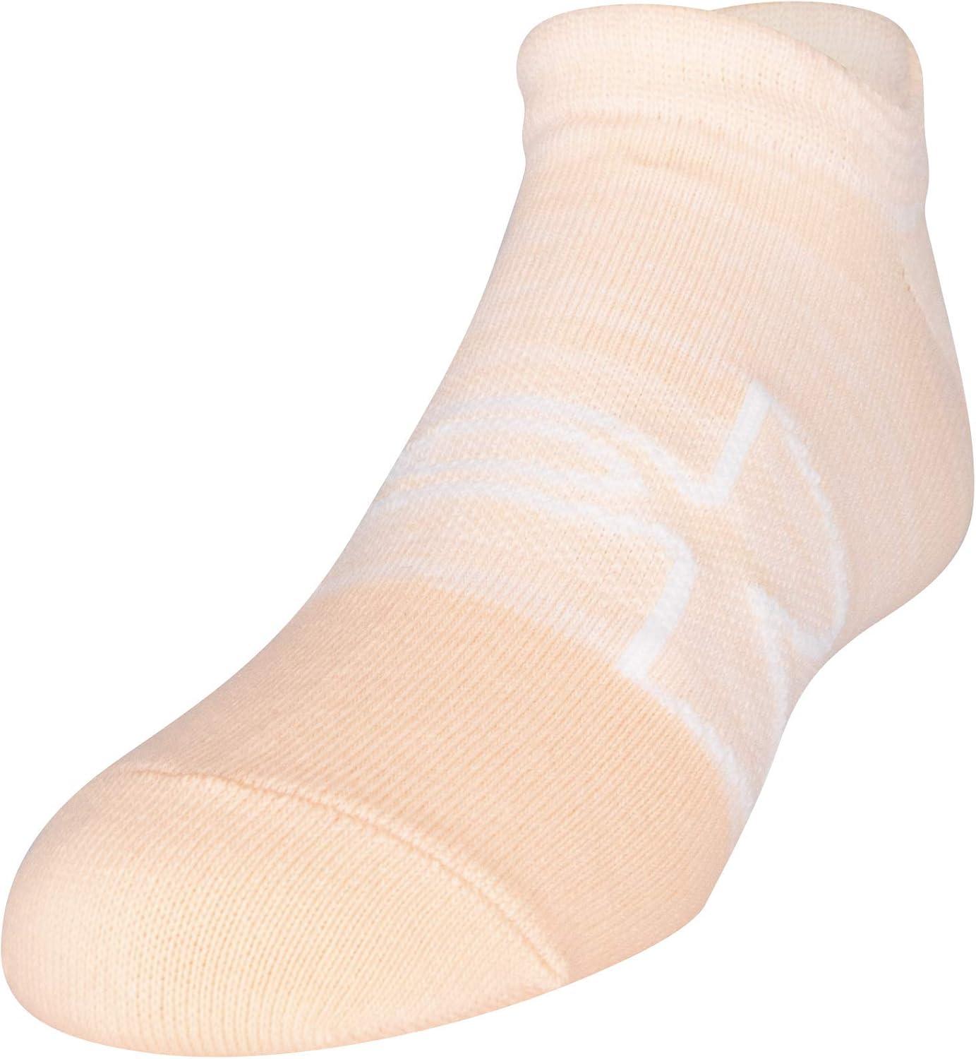 imageUnder Armour unisexchild Essential 20 Lightweight No Show Socks 6pairsSocksPlayful Peach Assorted
