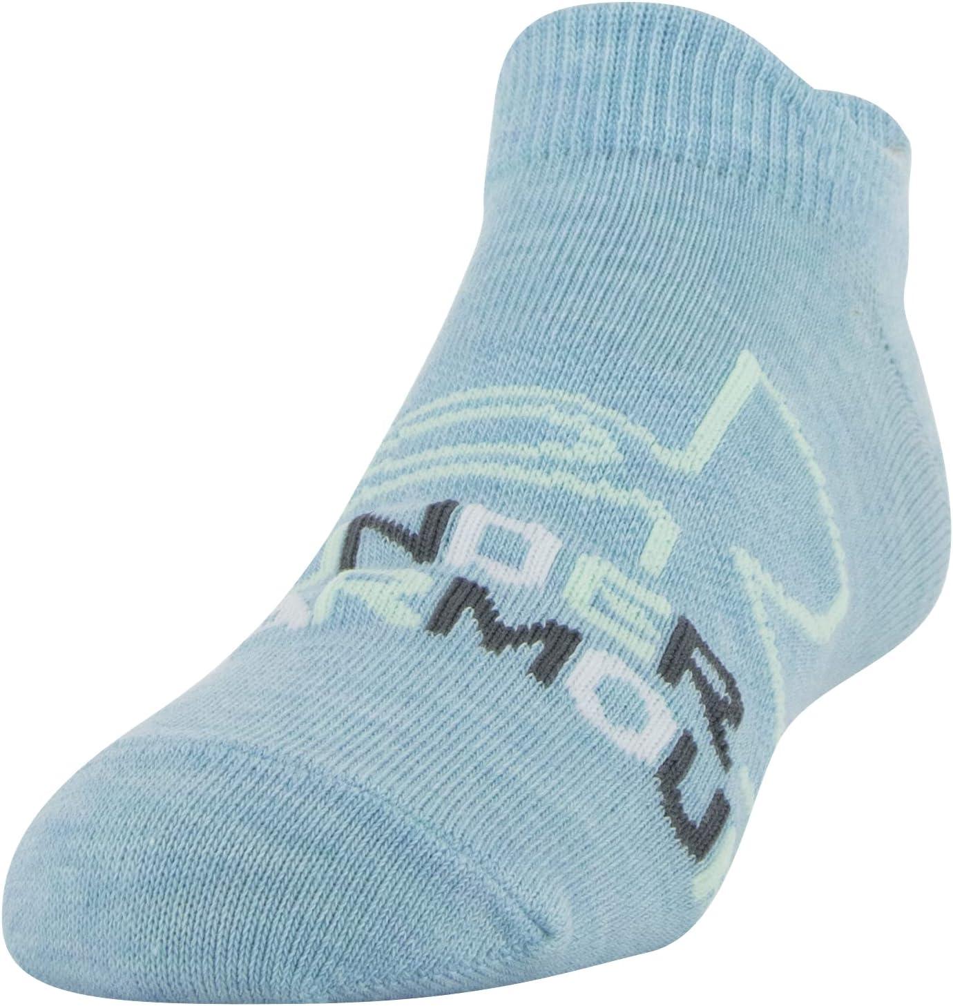 imageUnder Armour unisexchild Essential 20 Lightweight No Show Socks 6pairsSocksSky BlueAssorted