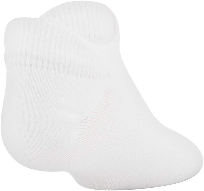 imageUnder Armour unisexchild Essential 20 Lightweight No Show Socks 6pairsSocksWhite Penta Pink Assorted