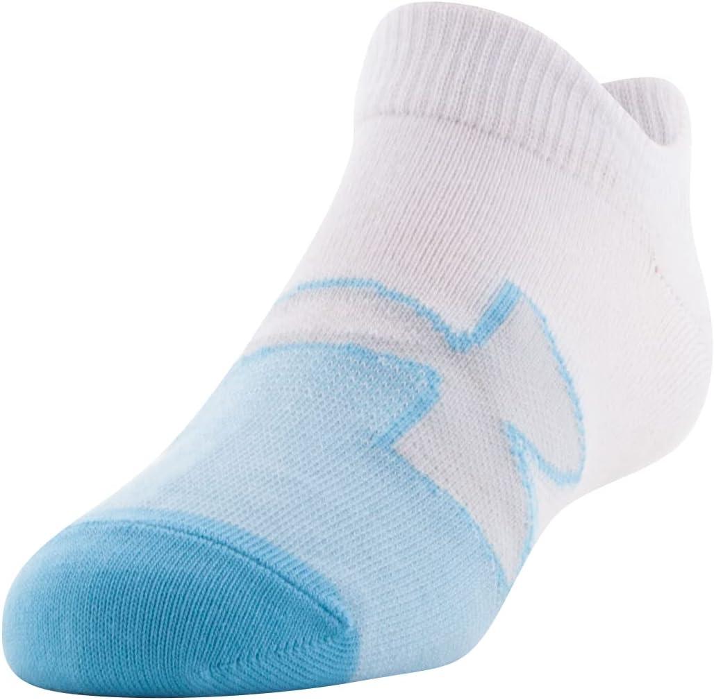 imageUnder Armour unisexchild Essential 20 Lightweight No Show Socks 6pairsSocksWhiteBlackHalo Gray