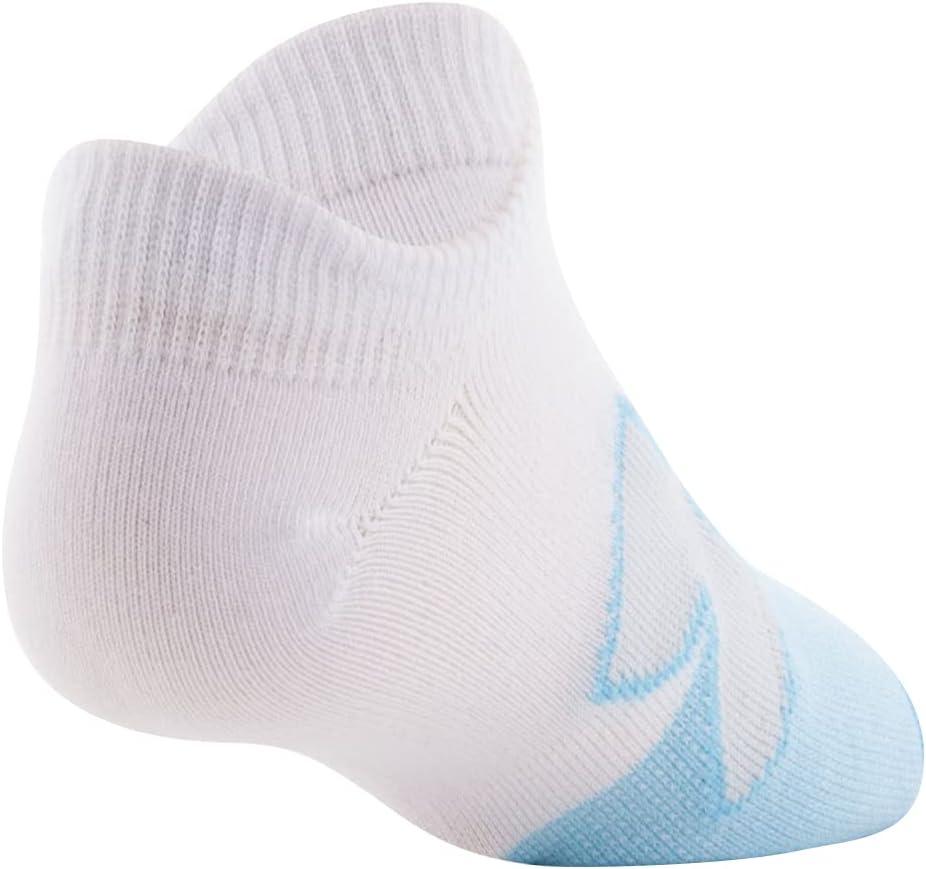 imageUnder Armour unisexchild Essential 20 Lightweight No Show Socks 6pairsSocksWhiteBlackHalo Gray