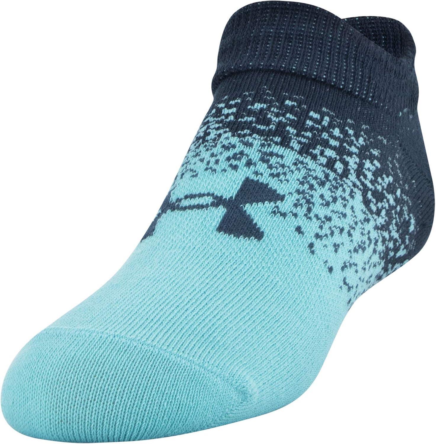 imageUnder Armour unisexchild Essential 20 Lightweight No Show Socks 6pairsSocksWhiteBlue Dip