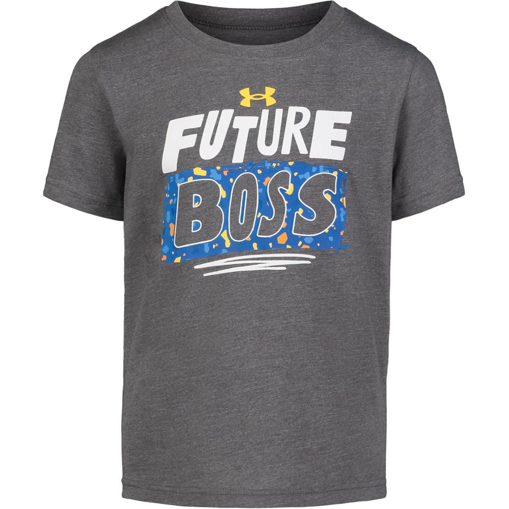 imageUnder Armour Boys Boys Short Sleeve Shirt Crewneck Lightweight and BreathableCastlerock Boss