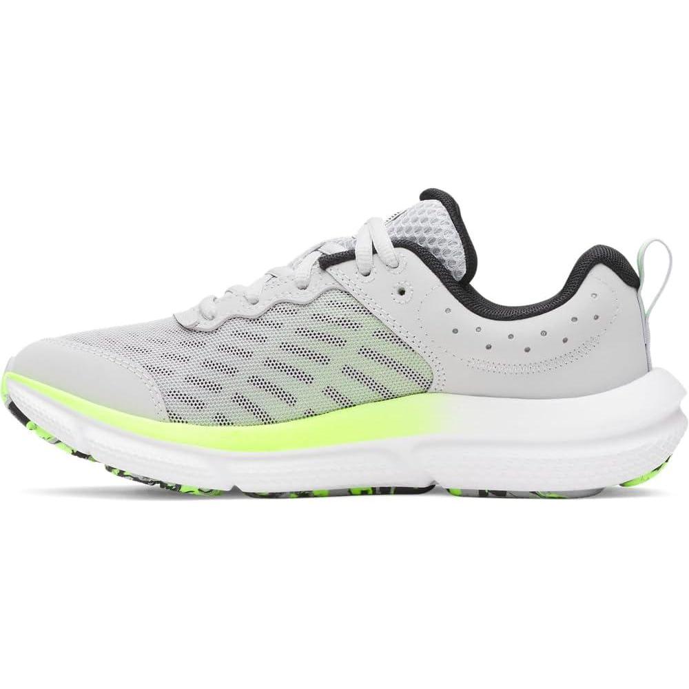 imageUnder Armour Boys Grade School Assert 10012 Mod GrayBlackHyper Green