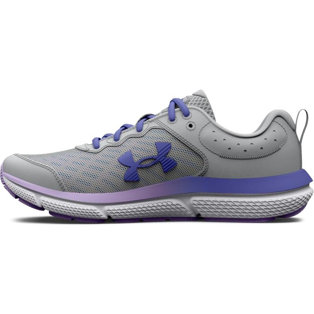 imageUnder Armour Boys Grade School Assert 10100 Mod GrayNebula PurpleBaja Blue