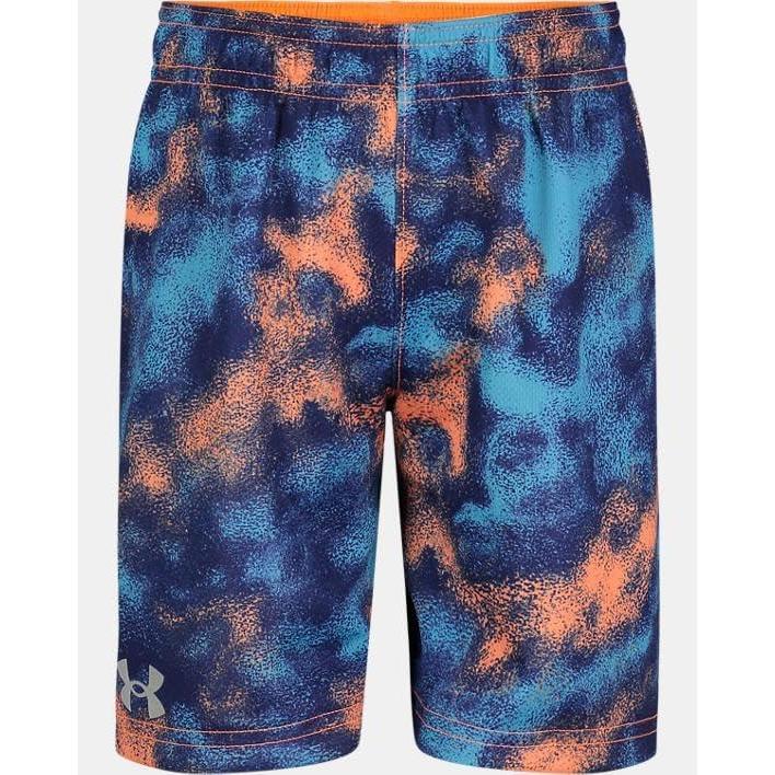 imageUnder Armour Boys Prototype Short Elastic Waistband Soft ampamp ComfortableOrange Blast Reversible