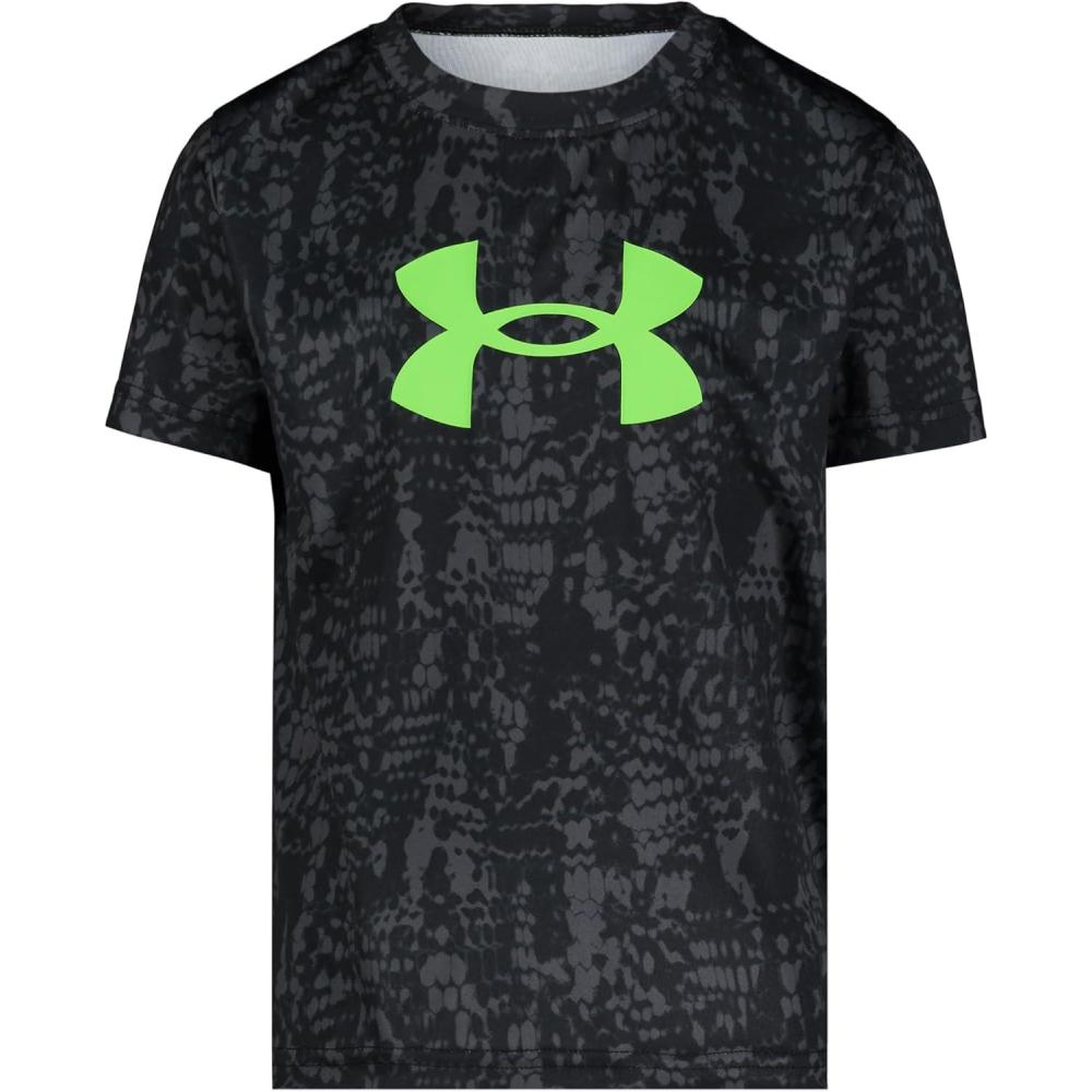 imageUnder Armour Boys Shirt Crewneck Lightweight and BreathableBlack