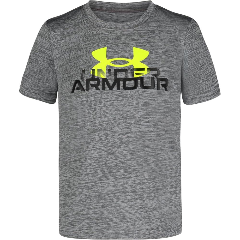 imageUnder Armour Boys Shirt Crewneck Lightweight and BreathableCastlerock Fade