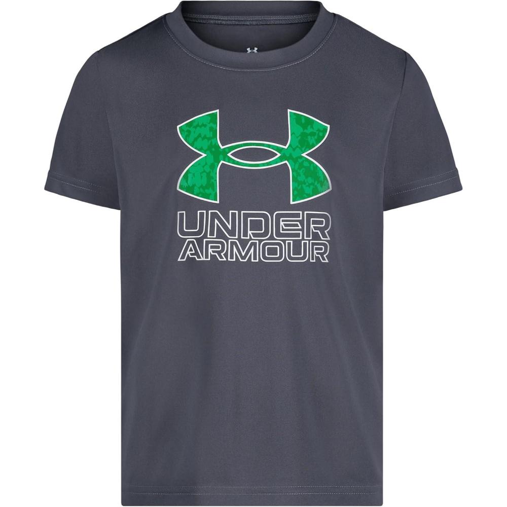 imageUnder Armour Boys Shirt Crewneck Lightweight and BreathableDownpour Gray